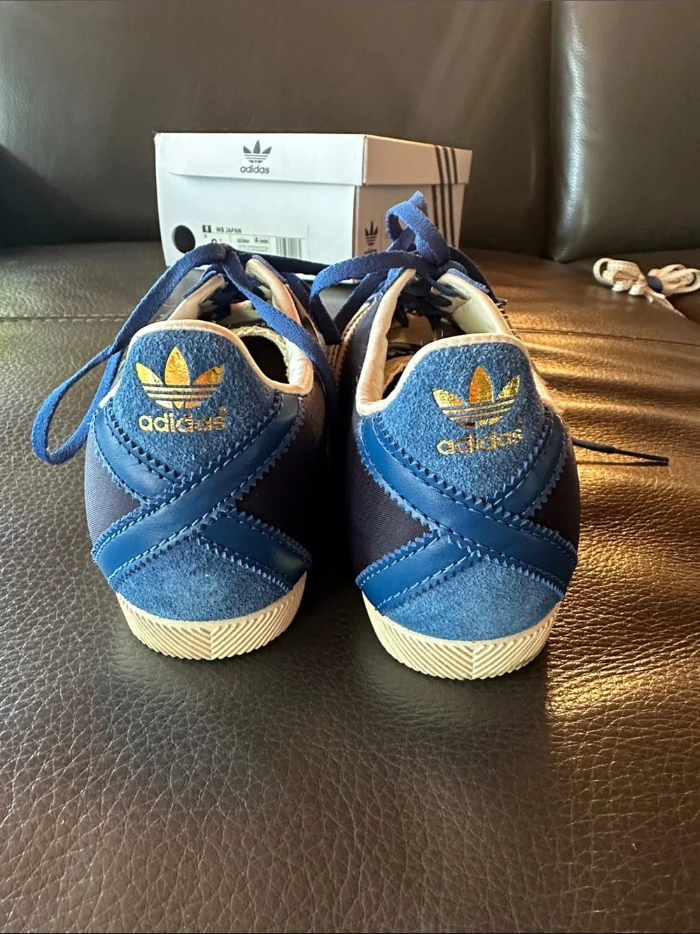 adidas Wales Bonner japan Navy and cream Sneakers